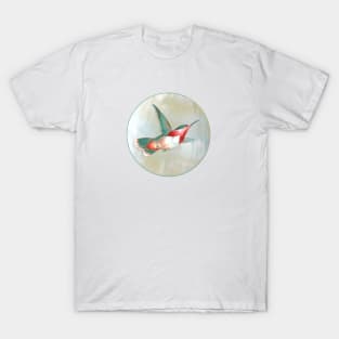 Hummingbird, Moon and Star T-Shirt